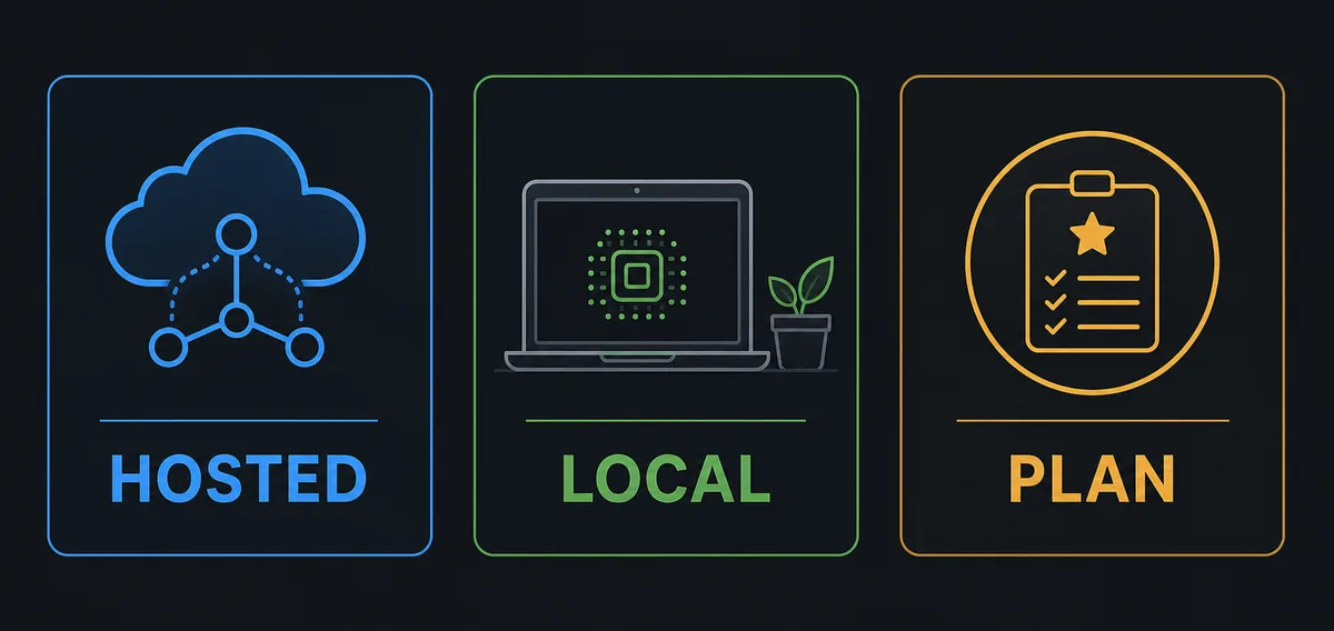 Editorial comparison of hosted, local, and subscription model choices for OpenCode